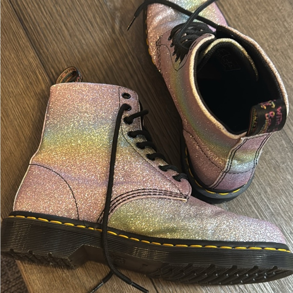 Glittery Women’s Doc Marten’s